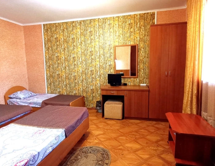 Стандартный 3-местный 1-комнатный - Гостиница «Абхазский дворик» Цандрипш