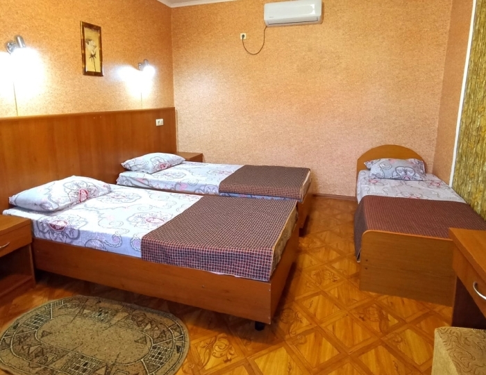 Стандартный 3-местный 1-комнатный - Гостиница «Абхазский дворик» Цандрипш